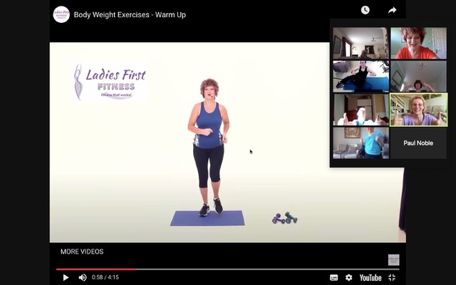 Zoom for Exercise at Home is Amazing! - Ladies First Fitness Gosport